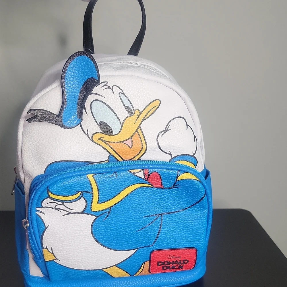 Disney Donald Duck Kids Backpack - Blue and White - Picture 6 of 6